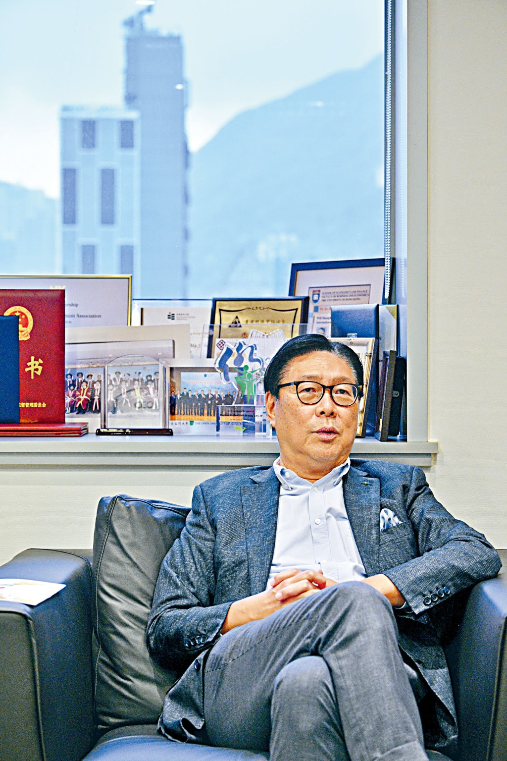 馬時亨表示，社會風波後，大學收取內地學生大減。