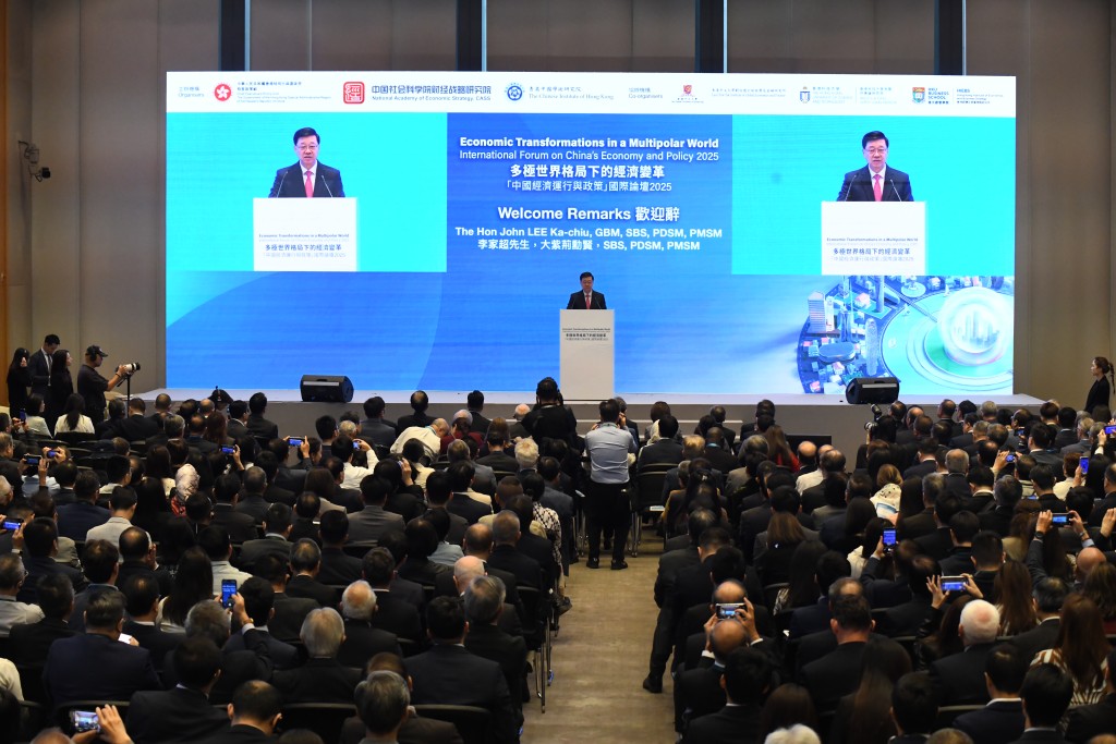 行政長官李家超。 行政長官李家超。