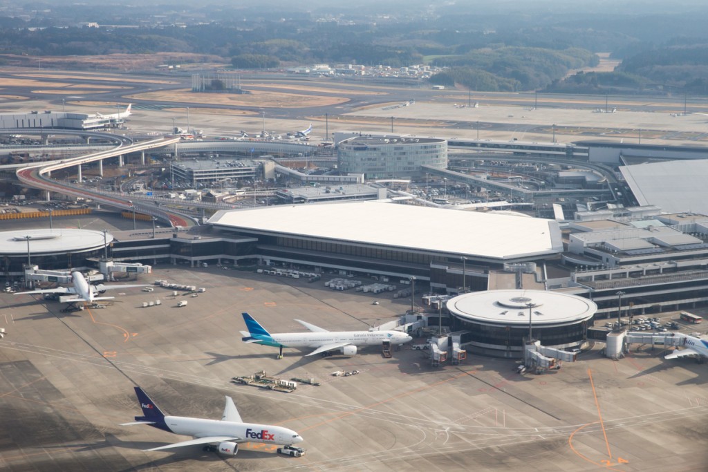 日本成田機場。istock
