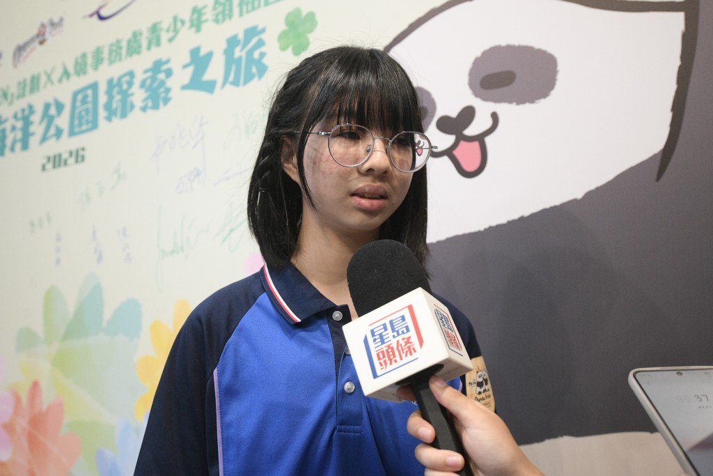 胡同學分享指,今年暑假會花一半時間在參加青少年領袖團活動。 胡同學分享指,今年暑假會花一半時間在參加青少年領袖團活動。