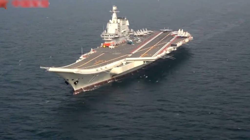 中國航母山東艦入列六周年，剛結束本年度的海上訓練。中國軍號
