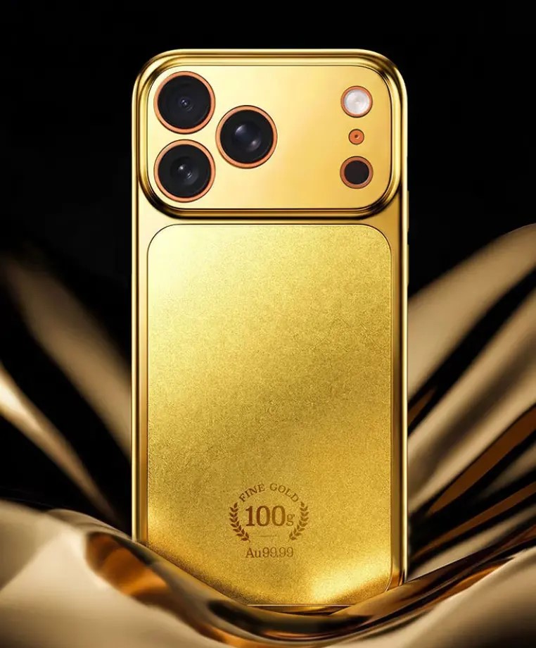 京東推出黃金手機殼，號稱是隨身資產，入場費¥11299。