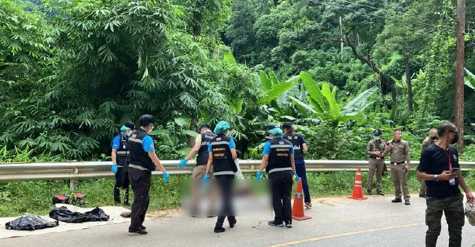 一名中國男子被棄屍於泰國清邁府叢林內。九派新聞 一名中國男子被棄屍於泰國清邁府叢林內。九派新聞