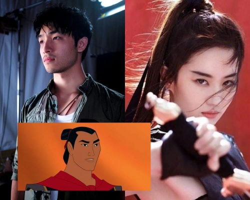 紐西蘭籍華裔演員Yoson An與劉亦菲演《花木蘭》男女主角。