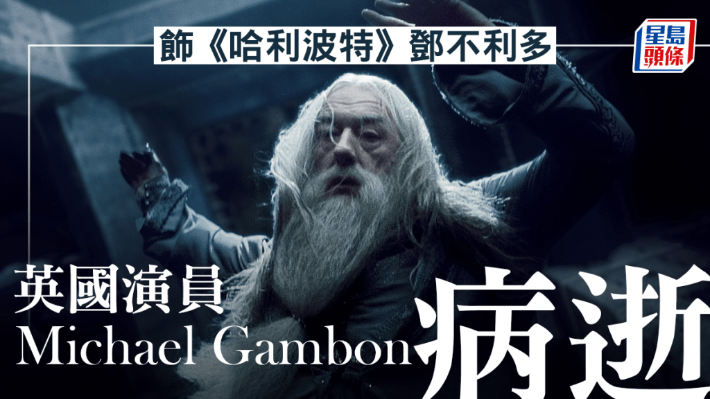 Michael Gambon肺炎病逝享年82歲 飾演第二代《哈利波特》鄧不利多成經典 Edit caption