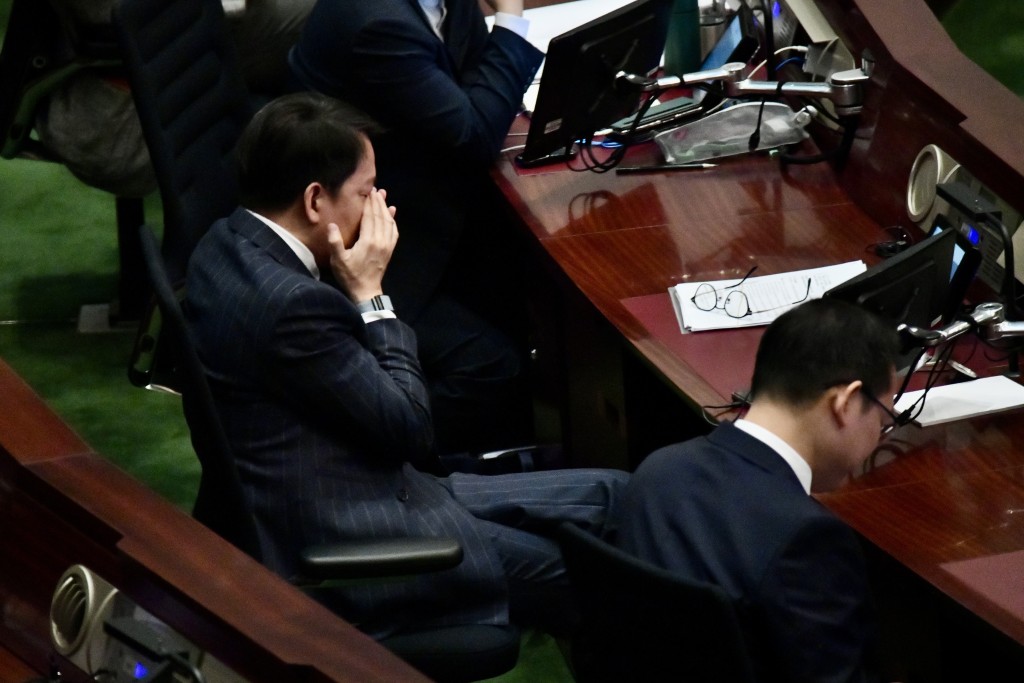 新一份《財政預算案》宣讀期間，一眾議員的眾生相成關注。