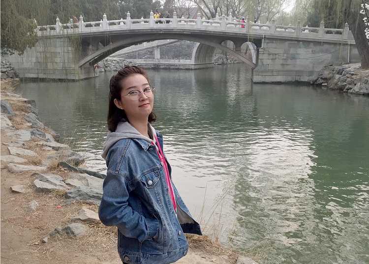 留學美國研究生章瑩穎。AP圖片