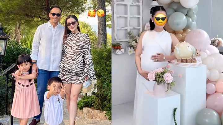劉德華老婆富貴表妹陀第三胎公布BB性別   懷孕29周手腳纖幼未見走樣