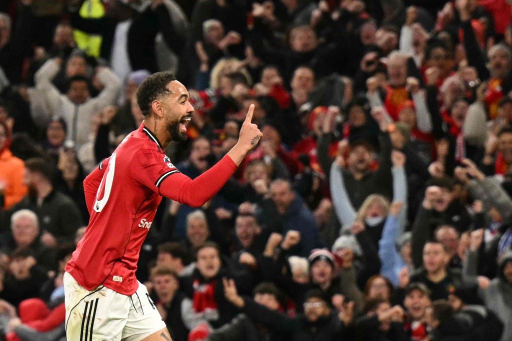 根夏在上仗英超終於開齋。法新社 根夏在上仗英超終於開齋。法新社