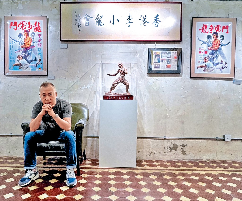 黃耀強正籌備舉行李小龍85歲冥壽及銅像豎立20周年的紀念活動。