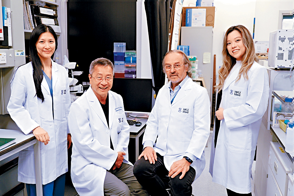 港大醫學院研發的人類幹細胞具「隱形」功能以避開免疫排斥，有望將來實現安全、可現成使用的幹細胞移植療法。