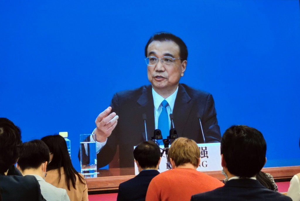 國務院總理李克強要穩經濟，股市似乎收到信號走在前頭。資料圖片