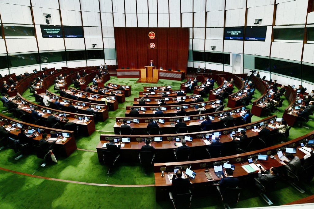 今屆立法會是完善選舉制度和落實愛國者治港原則之後的第一屆立法會。資料圖片 今屆立法會是完善選舉制度和落實愛國者治港原則之後的第一屆立法會。資料圖片