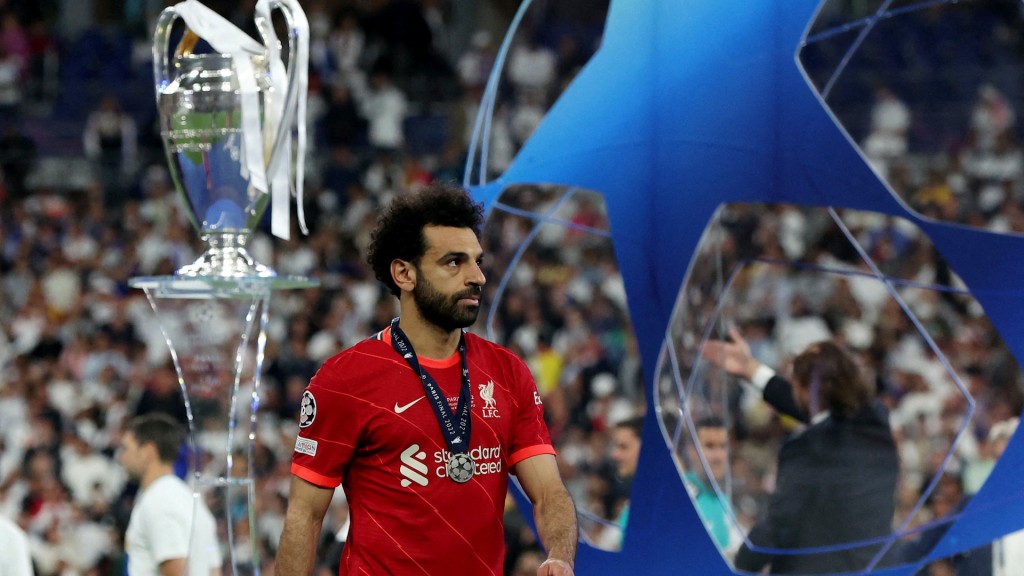 利物浦與歐聯冠軍擦身而過。Reuters