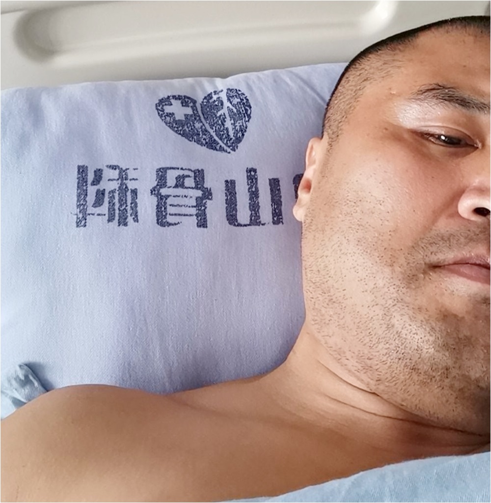 魏雷指自己受傷不輕。網圖