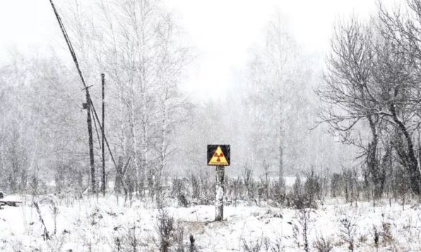 切尔诺贝尔核电厂周边2,590平方公里成为无人禁区。路透社