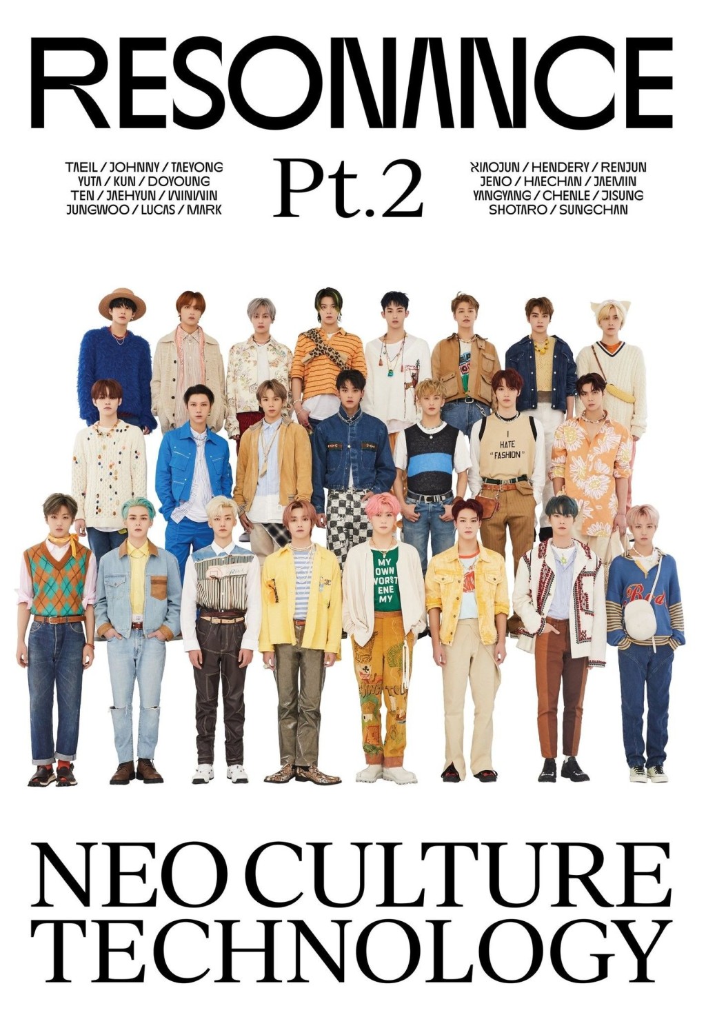 NCT現有23位成員，4個分隊，包括NCT DREAM、NCT 127、WayV及非固定分隊NCT U。