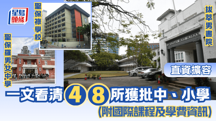 直資擴容｜一文看清48所獲批中小學 名單包括聖保羅男女/聖保祿/拔萃（附國際課程及學費資訊）