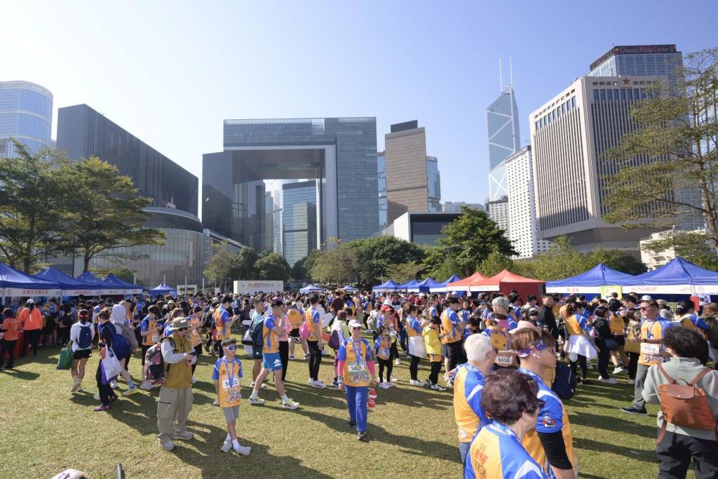 7000人參加老夫子香港慈善跑。  公關圖片