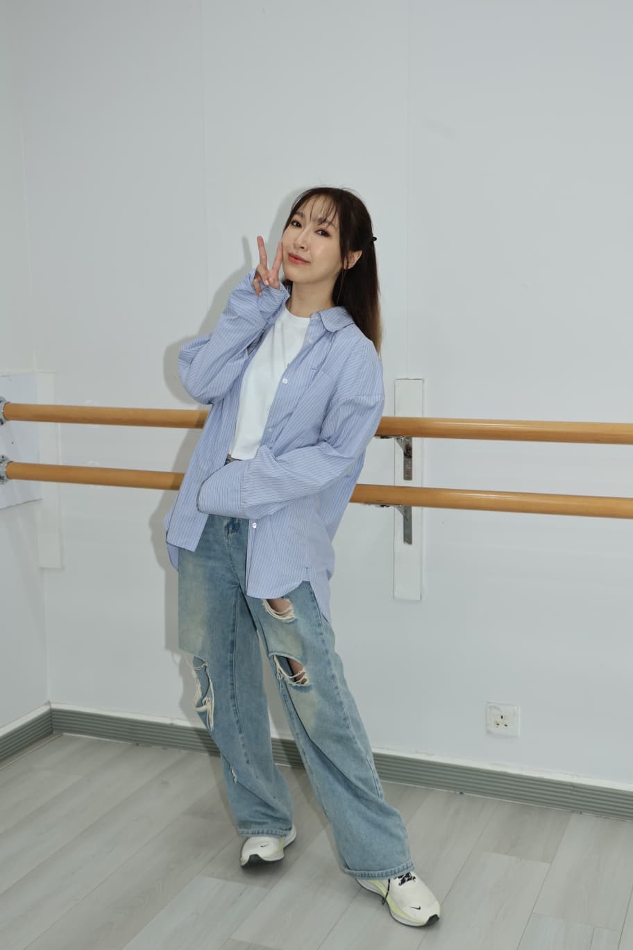 葉巧琳指自己最少跳舞環節。 葉巧琳指自己最少跳舞環節。