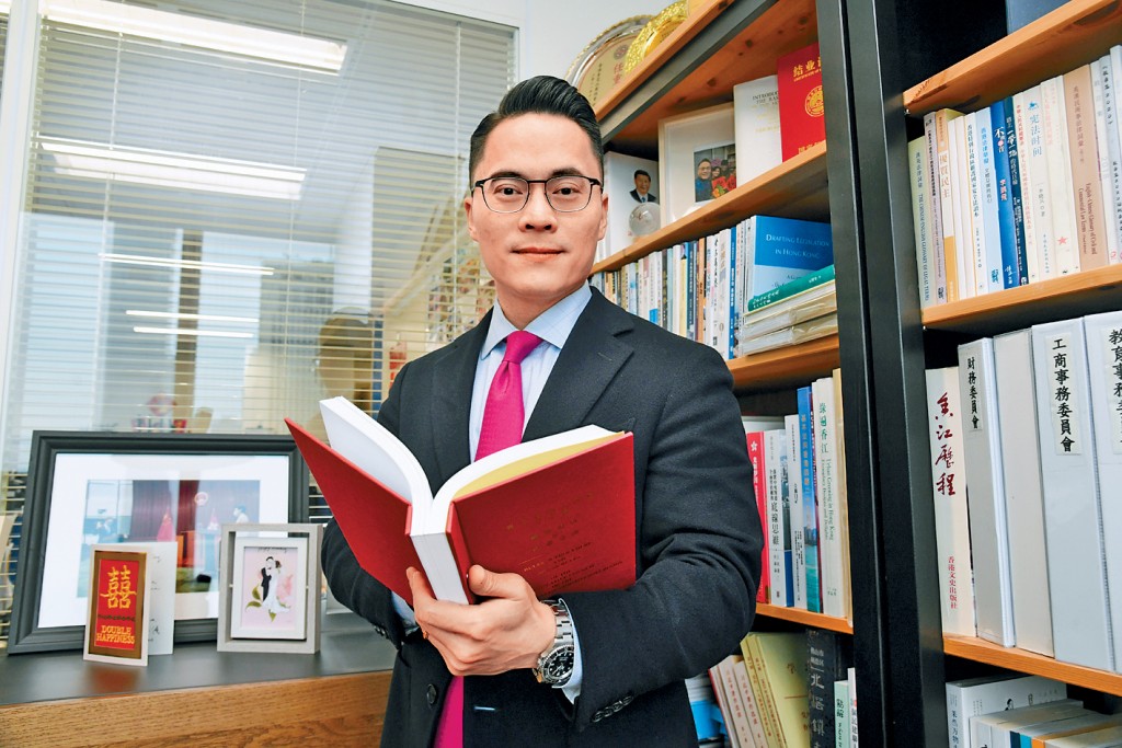 民建聯議員梁熙關注青少年賭博問題。 民建聯議員梁熙關注青少年賭博問題。