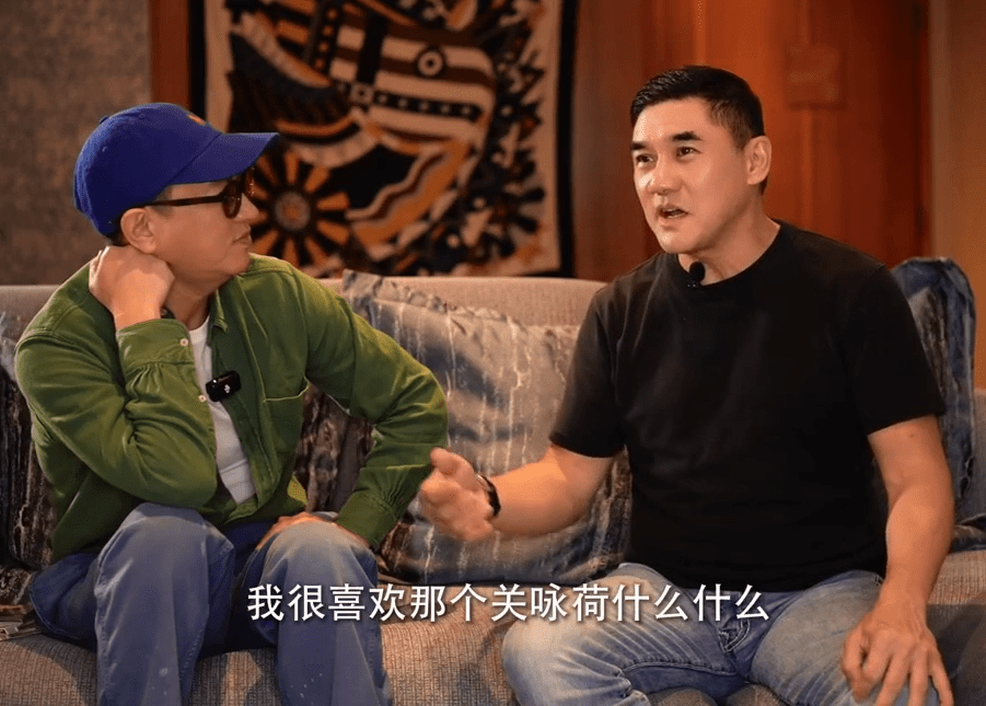 張家輝向吳大維透露少男心事。