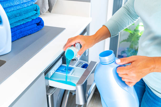 勿以洗衣液当洗衣机清洁剂使用。