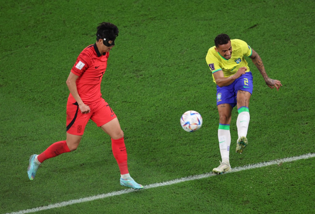 南韓在世界盃十六強不敵巴西，無緣晉級。  Reuters