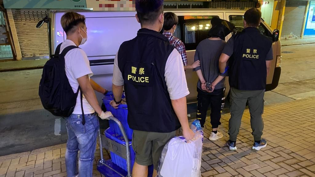 被捕男子。警方提供