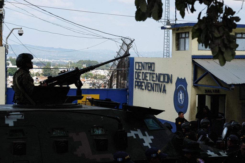 危地馬拉上周國內所監獄爆發大規模騷亂。路透社