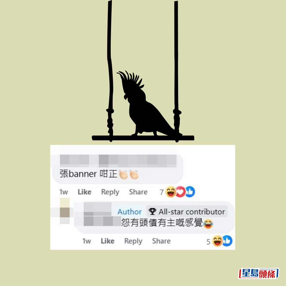 樓主：冤有頭債有主嘅感覺。fb「西環變幻時」截圖