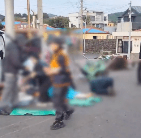 事故造成3死10傷。X@mbcnews畫面截圖 事故造成3死10傷。X@mbcnews畫面截圖