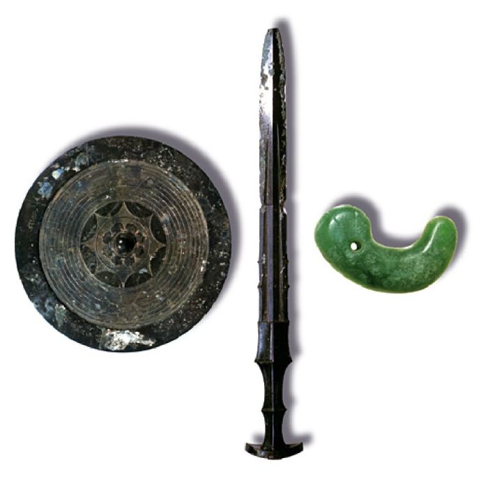 三神器幻想圖。網圖