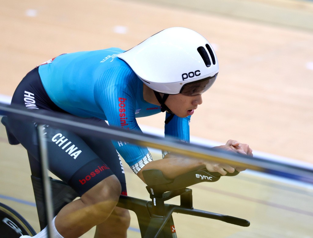 繆正賢表示滿意香港今站成績。徐嘉華攝