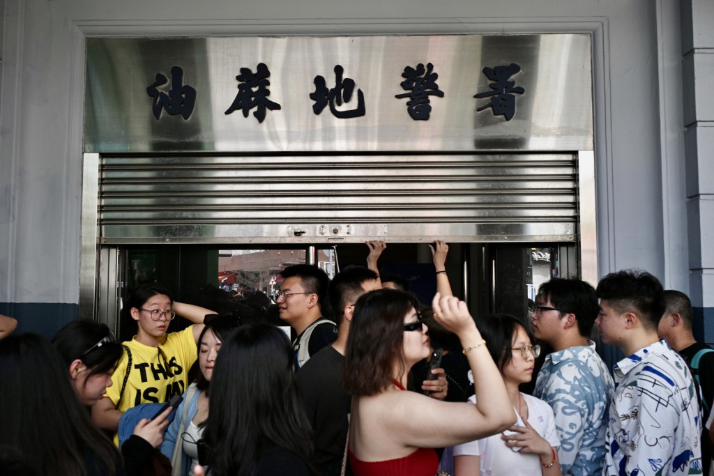 羅淑佩稱,當局目標為在今年內開放油麻地警署。 羅淑佩稱,當局目標為在今年內開放油麻地警署。