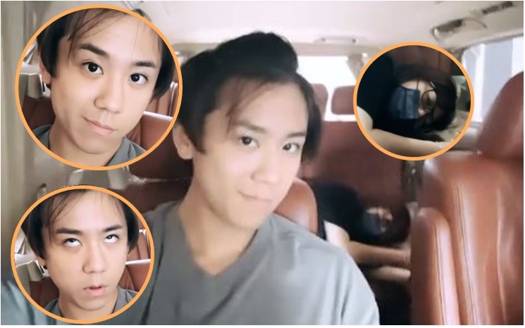 复工后的姜涛今晚又贴出偷拍工作人员的睡觉片。