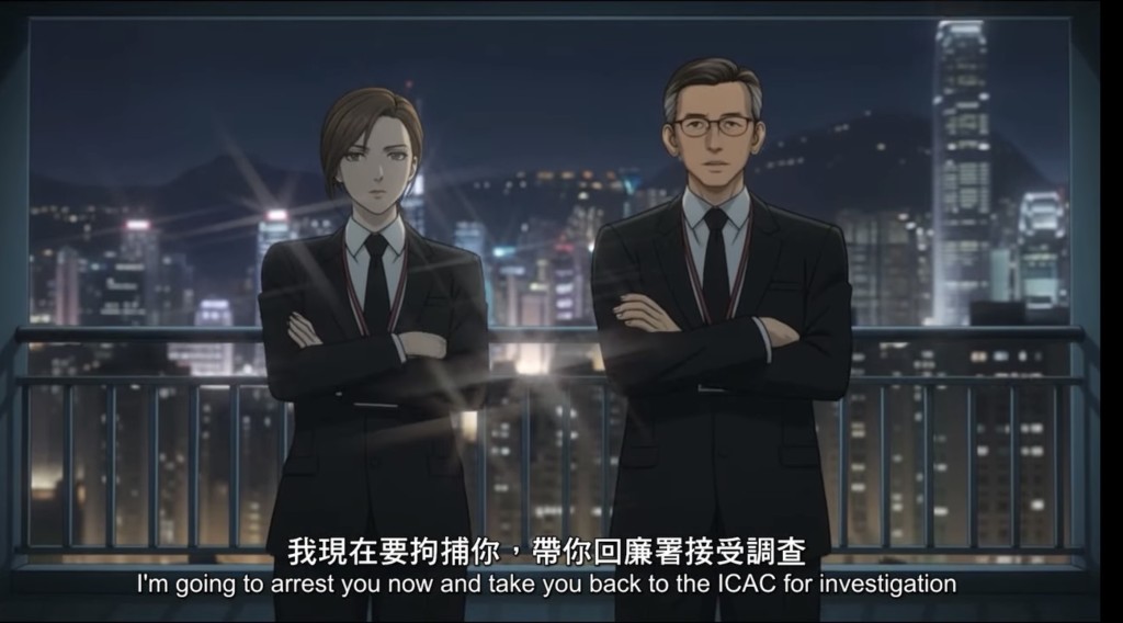 廉署呼籲市民嚴守選舉法規。影片擷圖 廉署呼籲市民嚴守選舉法規。影片擷圖