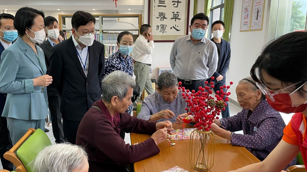 勞福局局長孫玉菡率團訪粵深化安老及康復服務協作。政府新聞網