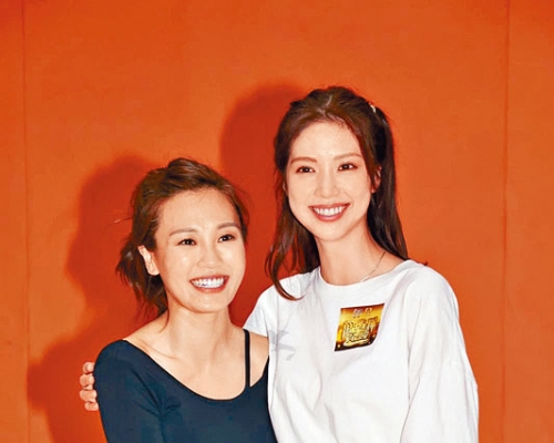 ■陳曉華、蘇韻姿齊為台慶排舞。
