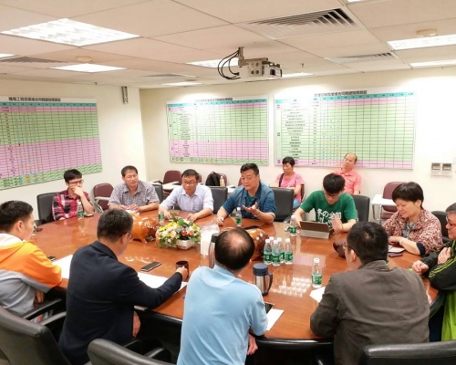 上水屠房員工成功爭取加薪。工聯會圖片