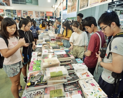 香港書展去年兩度延期。資料圖片