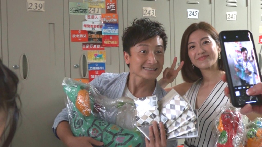 方力申被當年緋聞女友陳自瑤活捉。