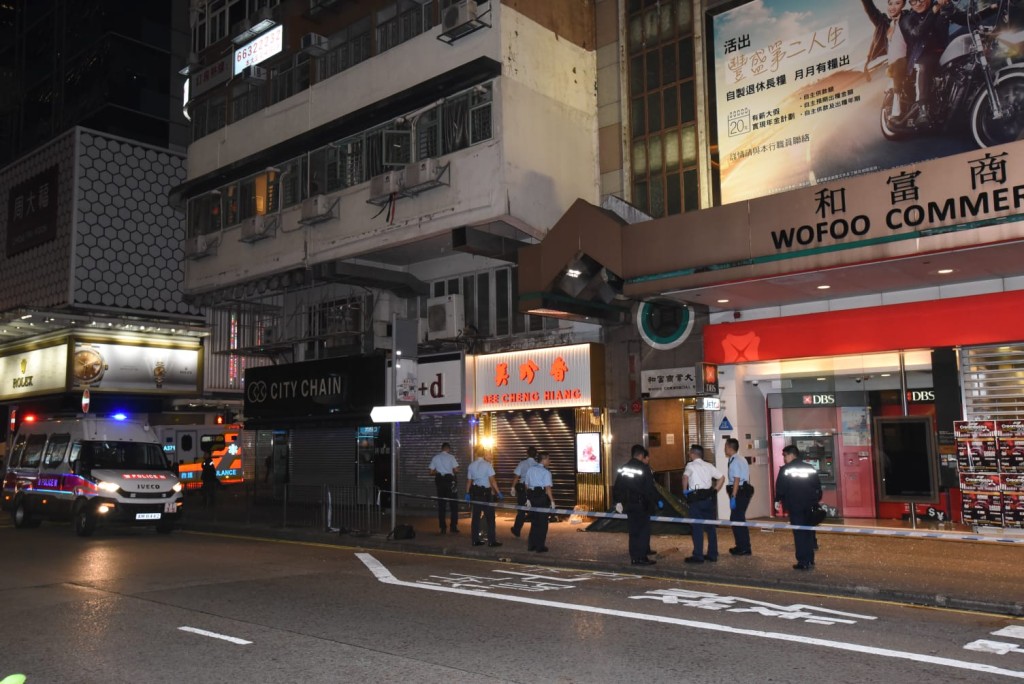 一名內地女於旺角墮樓死亡。