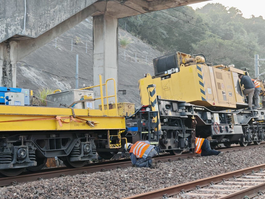 港鐵2月5日發生故障堵路軌列車延誤事故。資料圖片 港鐵2月5日發生故障堵路軌列車延誤事故。資料圖片