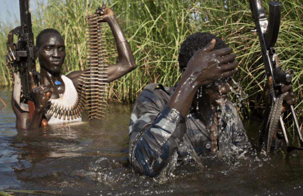 南蘇丹各武裝組織之間衝突不斷。美聯社