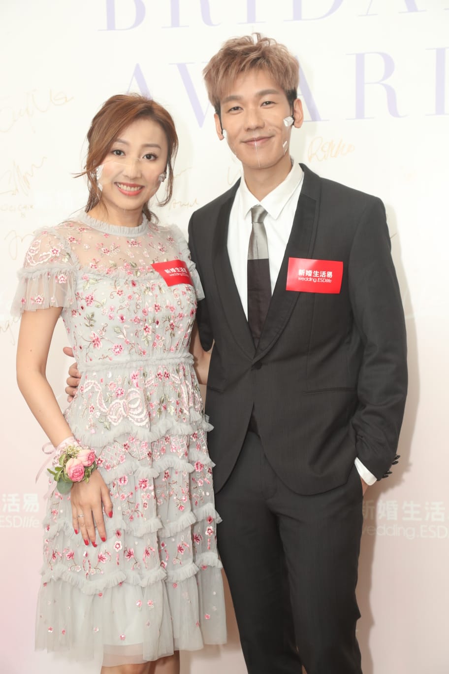 老婆李靄璣出任活動司儀，林奕匡當嘉賓支持。
