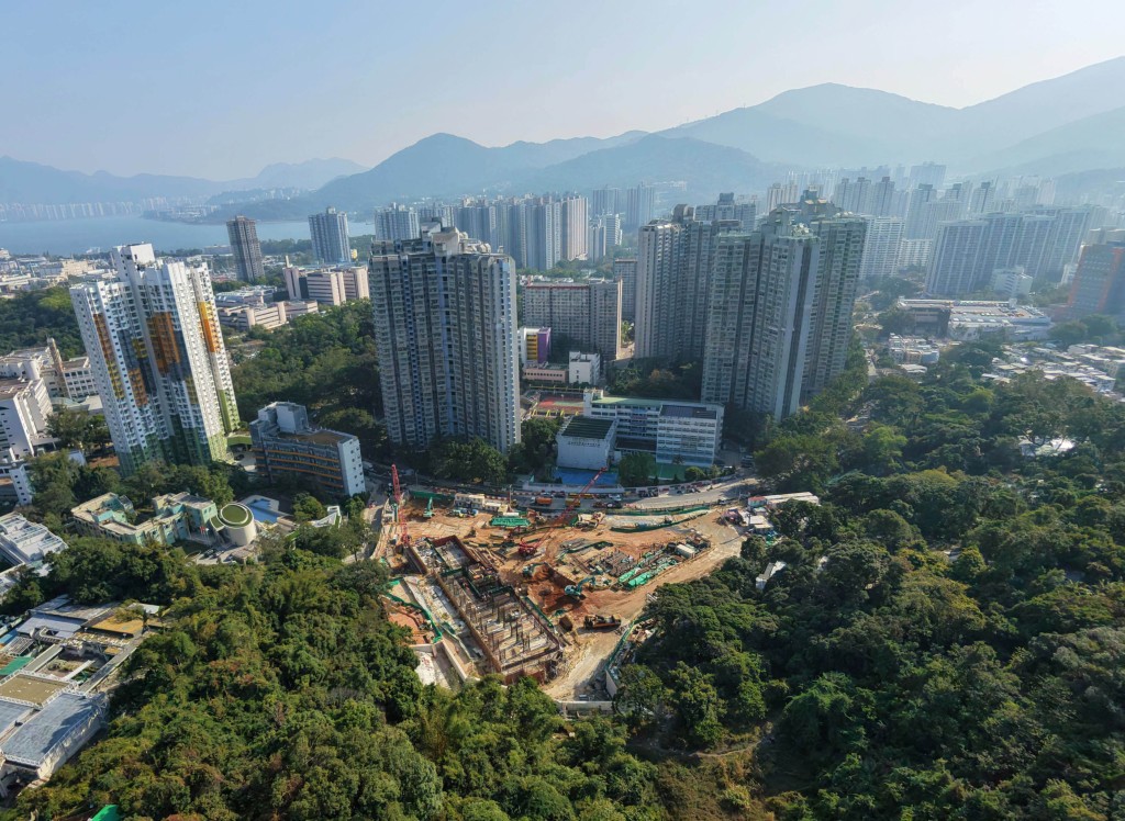 大埔宏福苑重建選址，頌雅路西地段選項。資料圖片