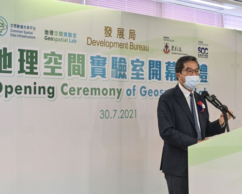 黃偉綸主持開幕典禮。政府新聞處圖片