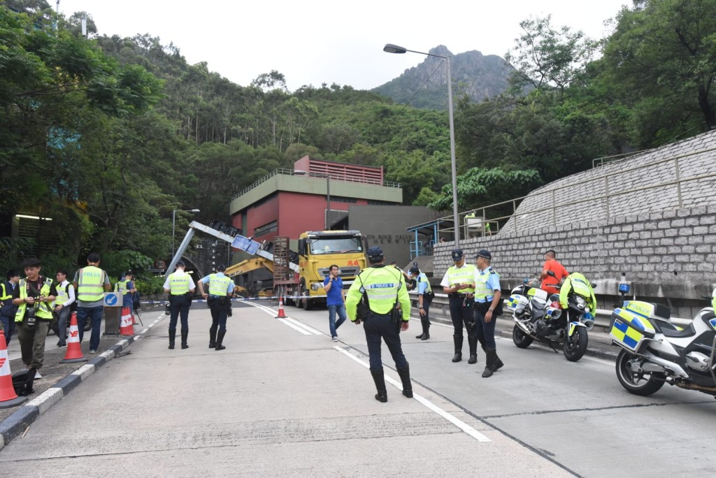 事發現場。徐裕民攝