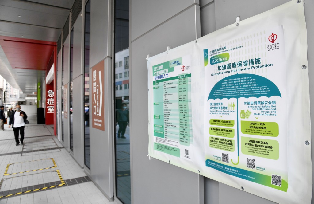 公營醫療收費改革實施半年,除了有效提升效率和減少浪費外,亦明顯加強對「貧、急、重、危」病人的保障。資料圖片 公營醫療收費改革實施半年,除了有效提升效率和減少浪費外,亦明顯加強對「貧、急、重、危」病人的保障。資料圖片